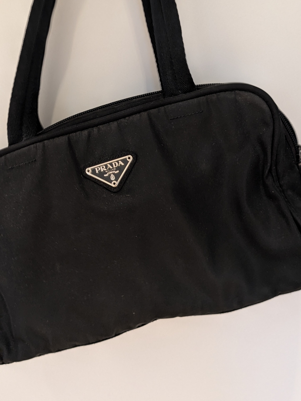 Vintage Prada Nylon Tessuto Bowler Bag - Picture 2 of 11